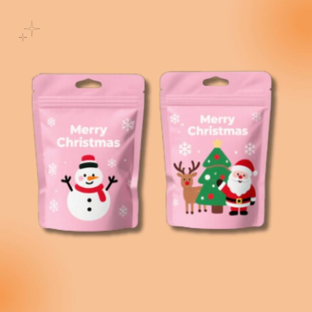 Christmas Mylar Bags
