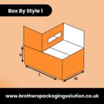 Colourful Glass Carrier Boxes