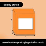 Straight Tuck Boxes With Window