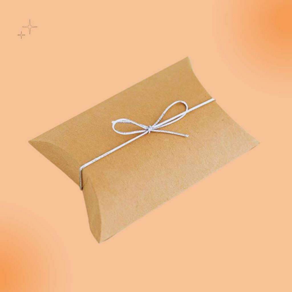 Kraft Pillow Boxes
