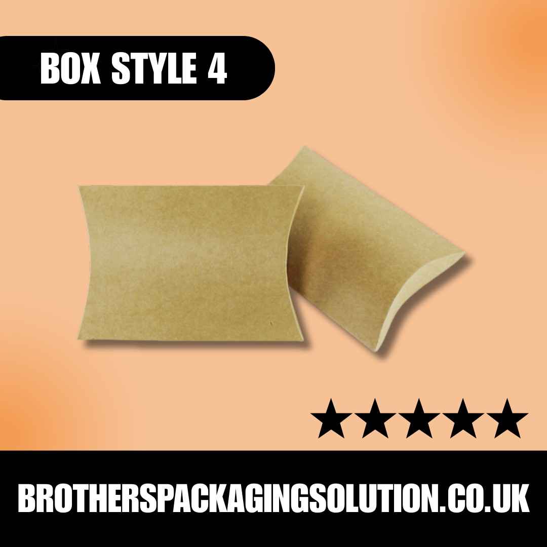 Kraft Pillow Boxes (4)